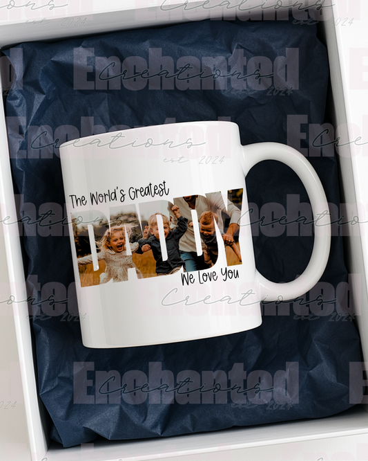 Dad/Daddy image mug