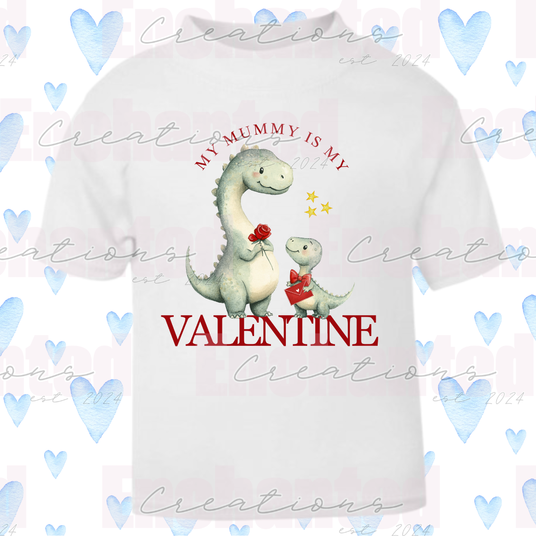 Valentines t-shirt (7 - 14 years)