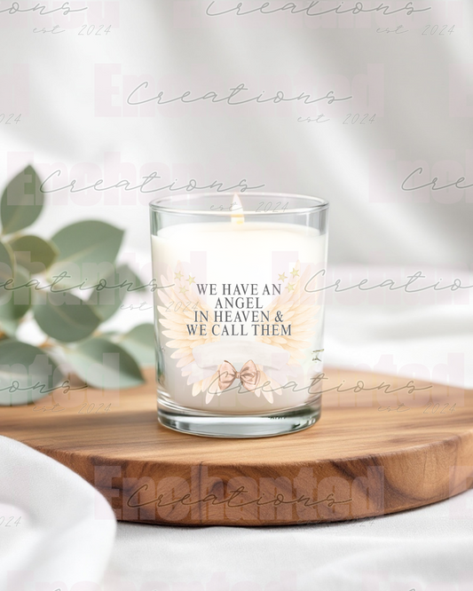 Angels in heaven candle (Unisex)