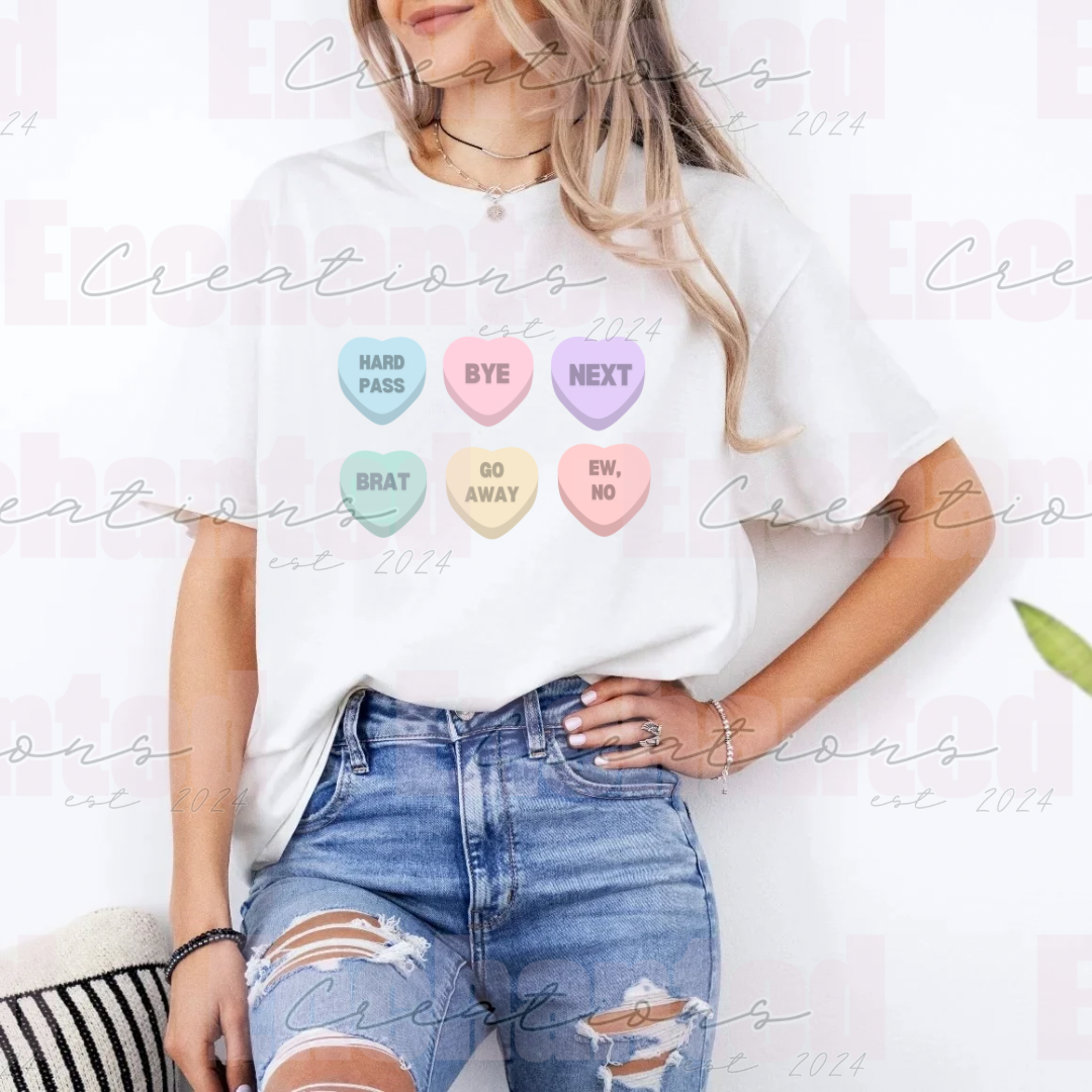 Mean hearts t-shirt