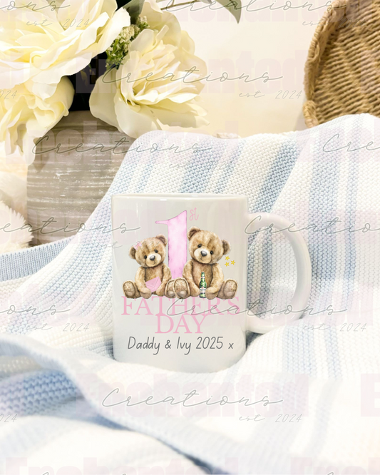 1st Fathers Day Mug
